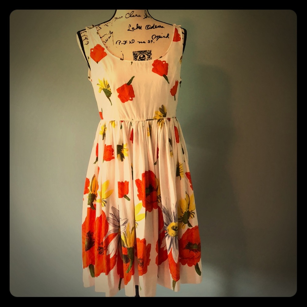 Anthropologie Moulinette Soeurs Floral Sundress